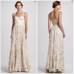 Stunning Alice + Olivia Yarra Bustier Gown